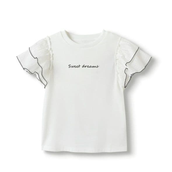 フリルステッチTシャツ